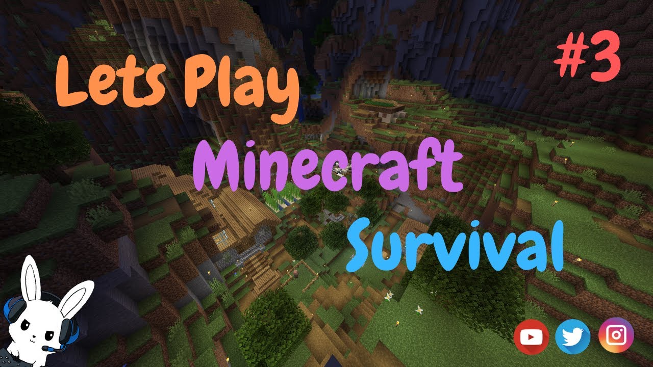 Minecraft Lets Play | A New Survival | Live Stream Ep #3 - YouTube
