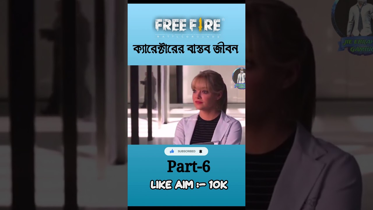 বাস্তবে ফ্রী ফায়ার ক্যারেক্টর দেখতে কেমন ?🤔।। পার্ট ৬।। Free Fire All Character In Real Life । 