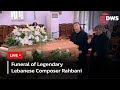 LIVE Funeral Of Legendary Lebanese Composer Ziad Rahbani Beirut Pays Tribute AQ1E LIVE Funeral Of Legendary Lebanese Composer Ziad Rahbani Beirut Pays Tribute AQ1E