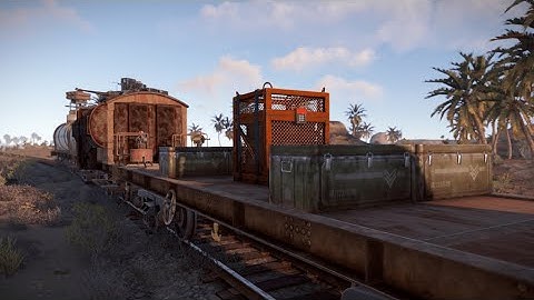 Rust - How to Take out the Armored Train on the Oregon Badlands Server