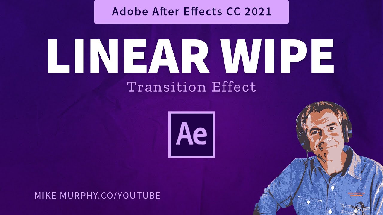 After Effects CC: How To Use Linear Wipe Effect 
