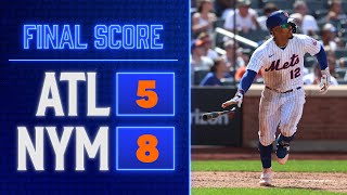 Mets Top Braves in Game One