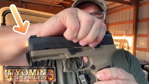 SIG P320 Un Commanded Discharge and its Repeatable