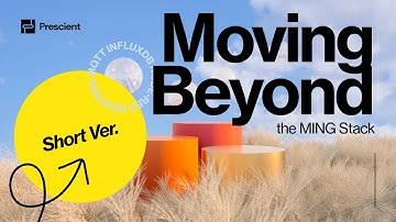 Moving Beyond the MING Stack (MQTT, InfluxDB, Node-RED, Grafana) | Prescient