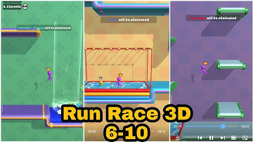 Run Race 3D (Level 6-10) Gameplay