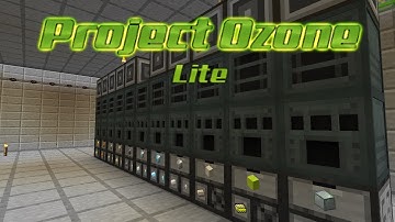 Project Ozone Lite - AUTO RESOURCE PROCESSING [E20] (HermitCraft Server Modded Minecraft Sky Block)