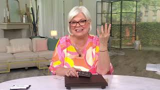 Accents by Affinity Diamond X Ring, 0.08cttw, Sterling Silver on QVC