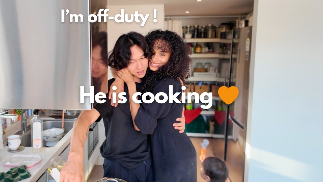 My Korean Husband Took Over the Kitchen for a Day 🍳