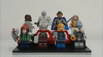 LEGO Thor Love And Thunder How To Build All The Main Character