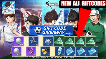 Captain Tsubasa ACE & New 12 Giftcodes December | All 12 Redeem Codes Captain Tsubasa ACE Global