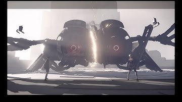 NieR: Automata | Ko-Shi & Ro-Shi Boss