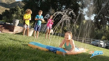 NERF Super Soaker Soaker Slide | GET SOAKED WHILE YOU SLIDE!