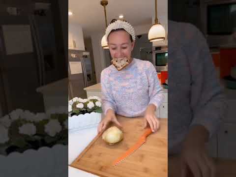 How to Cut an Onion and not CRY! Best HACKS! #shorts