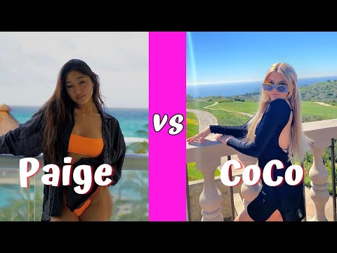 Coco Quinn Vs Paige Taylor TikTok Dances Compilation