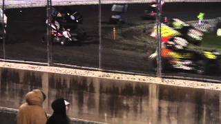 Civil War Series Sprint Car Action Petaluma Speedway 4/9/11 Part 3