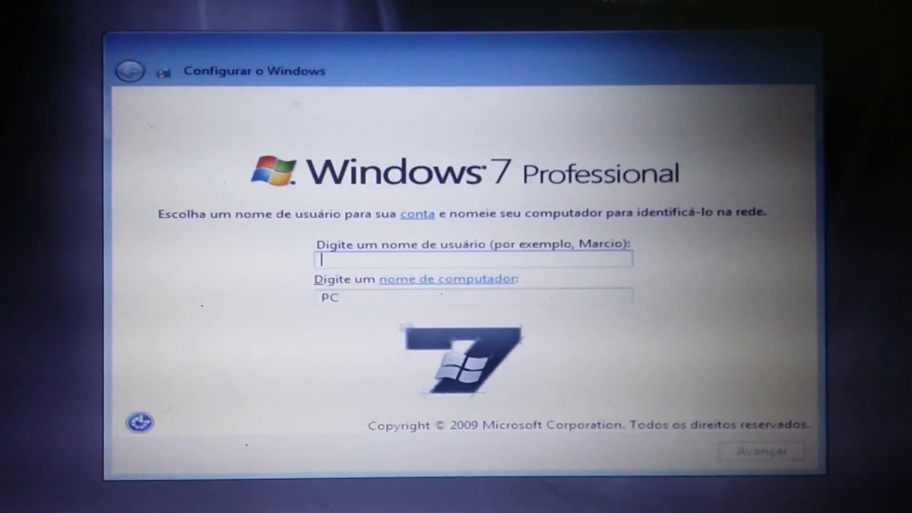 serial windows 7 professional 64 bits valido