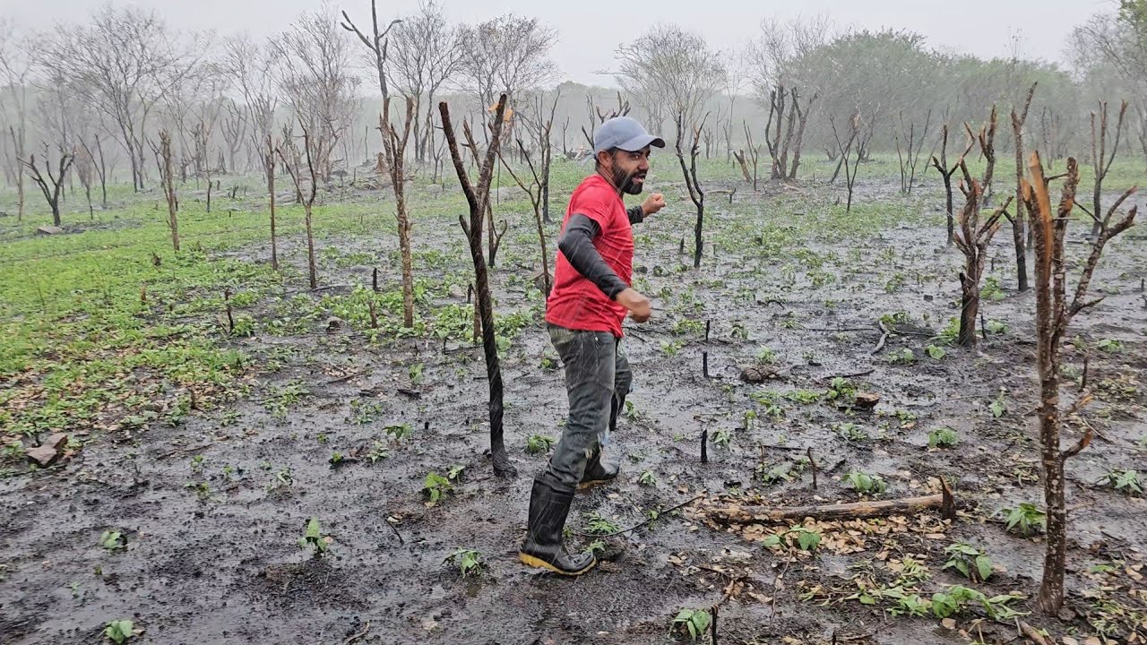 O que ele vai fazer após esse temporal de chuva no interior da paraiba 🙏