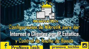 CONFIGURACIÓN DE MIKROTIK PARA DAR SALIDA INTERNET A NUESTROS CLIENTES POR IP| MIKROTIK 2017