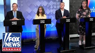 The Maine  democratic US Senate debate. They are all retarded