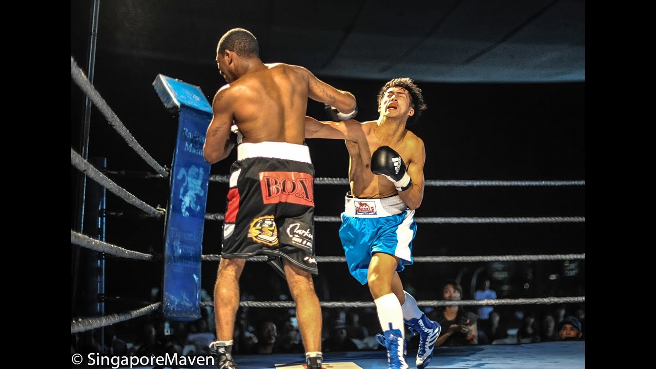 Jonathan Clemons vs Joel Kwong (full fight) Singapore Professional