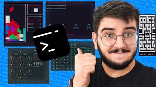 Quem disse que o terminal não pode servir de entretenimento?