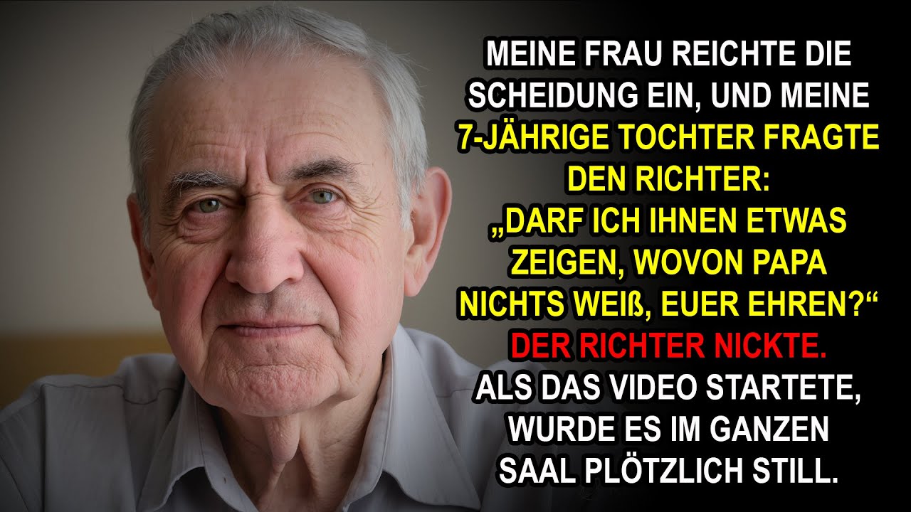 Bei der Scheidung zeigte meine Tochter ein Video – alle erstarrten beim Anblick