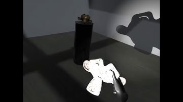 Unity URP VR Test - Oculus Quest - Art Gallery (night)