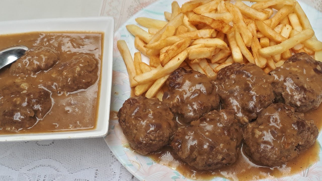 وصفة خفيفة بلحم مفروم بطريقة جديدة و مميزة بصلصة لذيذة جدا لازم تجربيها ممممممم😍