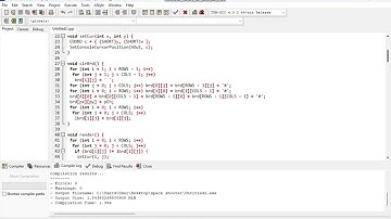 🚀 Space Shooter Game in C++ | Console-Based Game Development | UET Lahore