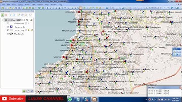 CARA MEMBUAT RUTE DRIVE TEST(TELEKOMUNIKASI) ,DARI MAP INFO UNTUK TEMS INVESTIGATION
