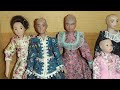DRESSING THE LADIES-  Making Dollhouse Doll Clothes
