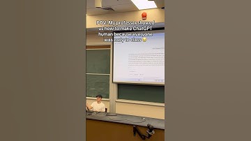 he bypassed Al detectors 💀 #college #chatgpt #collegelife #lecture #essays