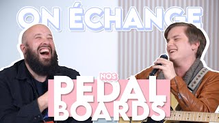 Quand @JulienBitoun et @SwanVaude échangent leurs pedalboards !