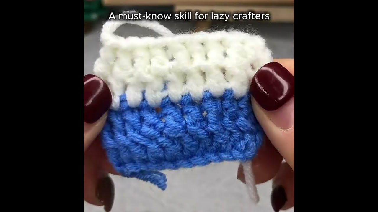 Лайфхак по вязанию крючком, о котором я бы хотела знать раньше.