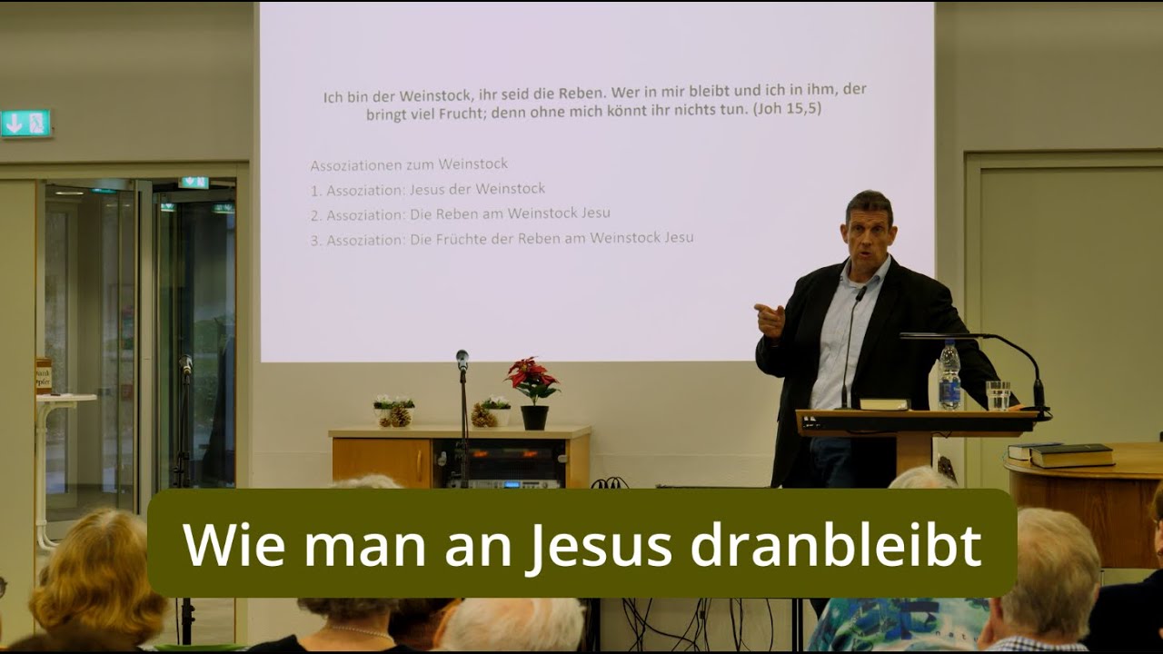 Olaf Latzel / Wie man an Jesus dranbleibt, LAV Colleg im Bibelheim Felsengrund, Zavelstein 