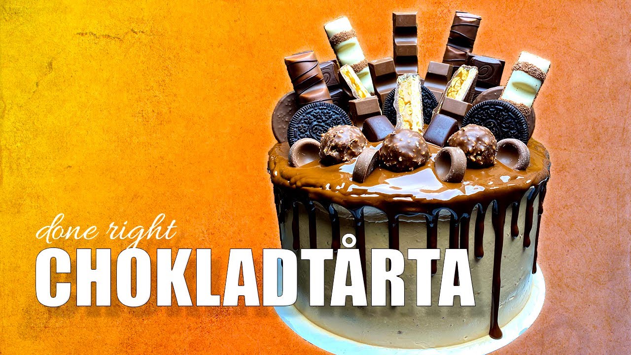 Crazy chokladtårta | För den som ÄLSKAR choklad