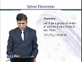 MTH633 Group Theory Lecture No 172