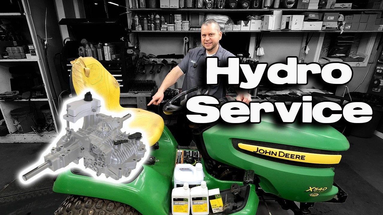 John Deere Hydro Oil & Filter Change: Tuff Torq K72A Full Service Transaxle Maintenance Guide X540