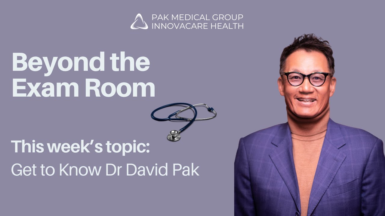 Get to Know Dr David Pak - YouTube