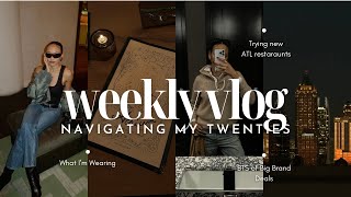 ATL VLOG: Trying New Restaurants | Outfits Lately| Jewelry Haul | Travis Scott Concert with StockX