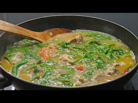 GRABE! SIGURADONG MAPAPARAMI ANG KANIN PAG ITO ULAM MO! SINIGANG NA PORK RIBS WITH MONGGO!
