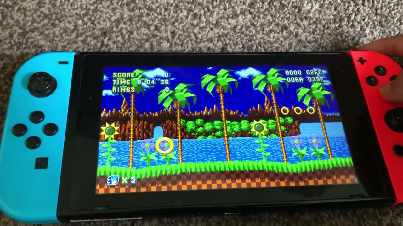 How to Get Debug Mode in Sonic Mania Nintendo Switch