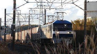 2019/01/09 JR貨物 定刻に来た貨物列車 1060レと1071レ