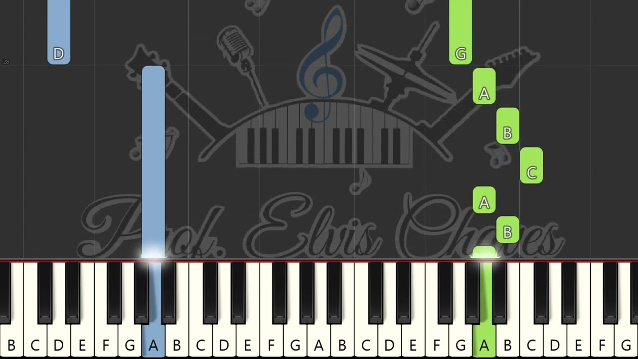 🎹 A volta do boêmio - 295 - Nelson Gonçalves - Tutorial Teclado Fácil