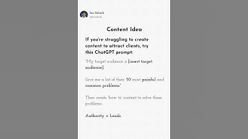 Best Chat Gpt Prompt To Get Content Ideas #chatgpt #chatgptprompt #prompts #seo #contentstrategytips