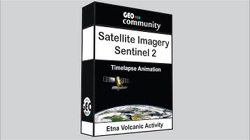 ❗️❗️❗️ Timelapse Animation.  Etna Volcanic Eruption. Satellite Imagery. Sentinel 2.