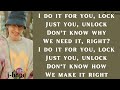 j-hope - lock / unlock (with benny blanco, Nile Rodgers) (Lyrics)