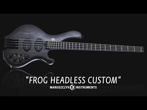 Maruszczyk Instruments FROG Omega 5a 超希少 Maruszczyk Frog Omega 5a-24H Headless Multi Scale 2016 | Reverb