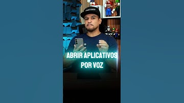 🔓 Truque Secreto: Abra QUALQUER App no Android Usando Só a Voz! 🎙️📱#dicas #trques #android