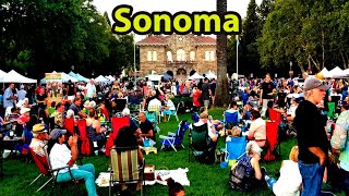 Visiting Downtown Sonoma